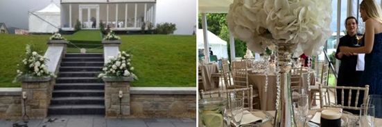 A beautiful marquee wedding.