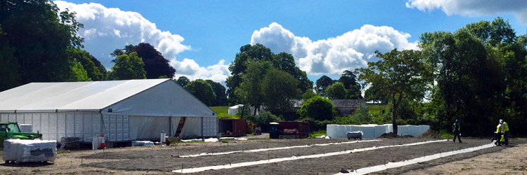 Marquee Facilities for one of Europe’s largest astrophysics projects