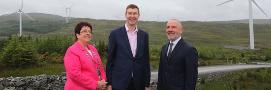 Energia opens Ireland’s largest ever windfarm in Donegal